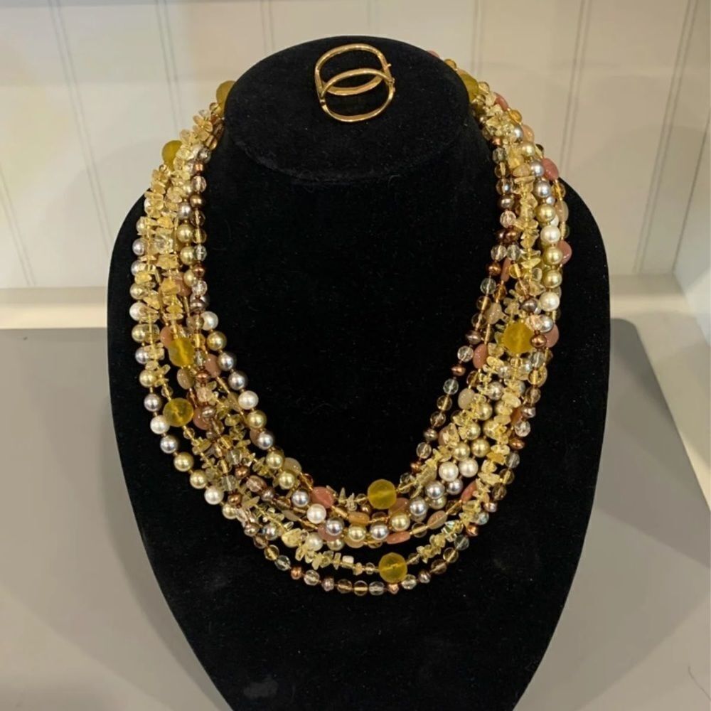 Joan Rivers Torsade  Necklace